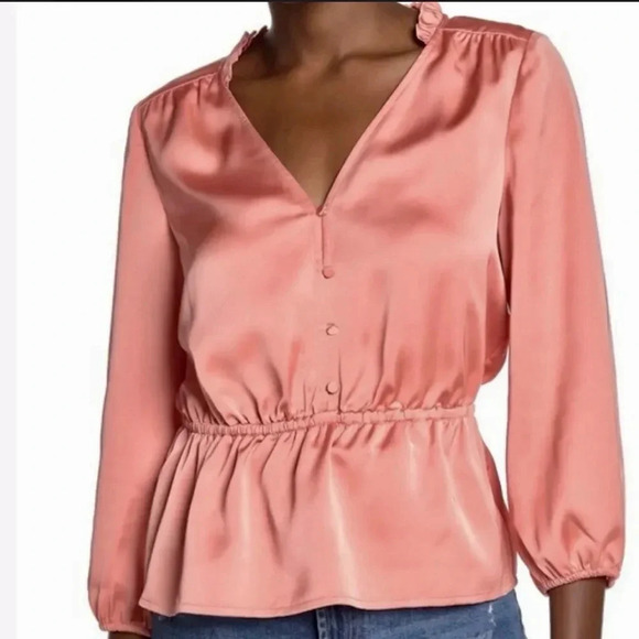 J Crew Peplum Top - Picture 1 of 5